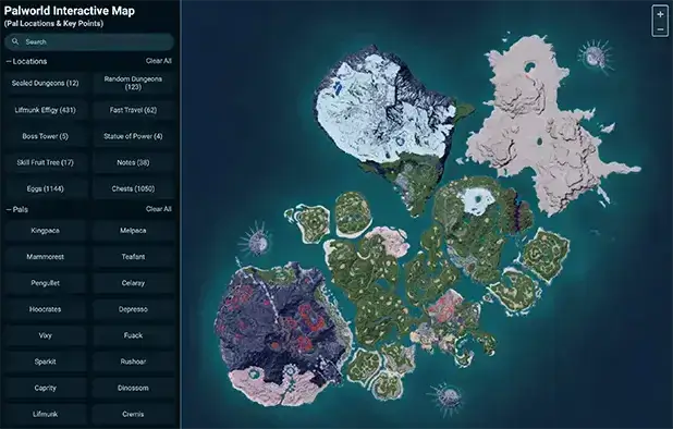 Palworld Breeding Combos & Calculator, Map Locations, & Wiki Database